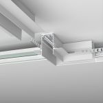 Slim Magnetic Коннектор угловой для встраиваемого шинопровода под ГКЛ 9,5мм (белый) 85214/00 85214/00