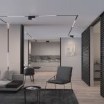 Slim Magnetic Трековый светильник 22W 4000K Mobi (чёрный) 85191/01