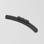 Slim Magnetic Трековый светильник для радиусного шинопровода 12W 4200K Intenso чёрный Ø 800мм 85184/01