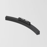 Slim Magnetic Трековый светильник для радиусного шинопровода 16W 4200K Planar чёрный Ø 800мм 85180/01