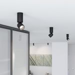 Светильник накладной поворотный светодиодный Spot 8W 4000K черный 25106/LED