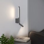 Светильник настенный светодиодный Sarca LED графит 4000К 40111/LED графит