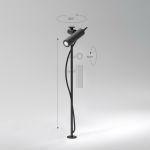 Светильник садово-парковый светодиодный Covert 35173/S черный