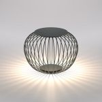 Светильник садово-парковый светодиодный Firenze черный 35178/S черный