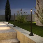 Светильник садово-парковый светодиодный Latent  черный 35174/S черный