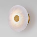 Светодиодный светильник с мраморным рассеивателем 40340 LED латунь