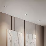 Cветильник встраиваемый светодиодный 7W 4000 черный 25096/LED