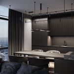 Esthetic Magnetic Декоративная стойка с вводом питания 606 мм 85148/00