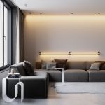 Module System Декоративная гибкая стойка с вводом питания (черный) 85192/00