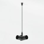 Module System Набор подвеса угловой без питания (черный) 85188/00