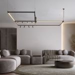 Module System Набор подвеса угловой с питанием (черный) 85187/00