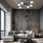 Потолочный светильник 70220/6 черный