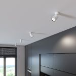 Светильник накладной поворотный Niro GU10 белый 25013/01