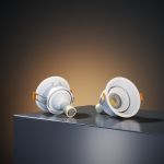 Светильник встраиваемый Punto белый 25016/01