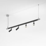 Module System Трековый светильник 18W 3000K (черный) 85177/01