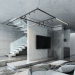 Module System Трековый светильник 18W 3000K (черный) 85177/01