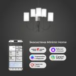 Умная подвесная люстра 60164/6 черный