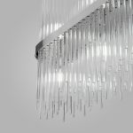 Умная подвесная люстра со стеклянным рассеивателем 485/10