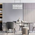 Умная подвесная люстра со стеклянным рассеивателем 485/8