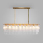 Умная подвесная люстра со стеклянным рассеивателем 488/10