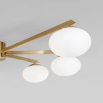 Умный потолочный светильник 70220/6 латунь Smart