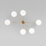 Умный потолочный светильник 70220/6 латунь Smart