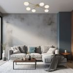 Умный потолочный светильник 70220/6 латунь Smart