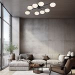 Умный потолочный светильник 70220/8 черный Smart