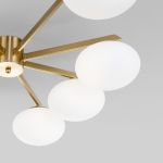 Умный потолочный светильник 70220/8 латунь Smart