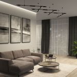 Esthetic Magnetic Трековый светильник 12W 3000K (чёрный) 85123/01