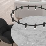 Esthetic Magnetic Трековый светильник 3W 3000K (чёрный) 85116/01