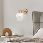 Настенный светильник 30184/1 латунь