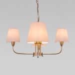 Подвесная люстра 60153/6 латунь