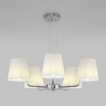 Подвесная люстра 60155/5 хром
