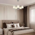 Подвесная люстра 60155/5 хром