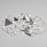 Подвесной светильник 90369/5 черный жемчуг