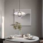 Подвесной светильник 50259/1 белый/дымчатый