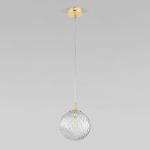 Подвесной светильник со стеклянными плафонами 4609 Cadix Gold