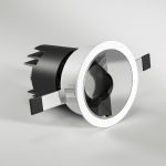 Точечный светодиодный светильник 10W 3000K белый/хром 25090/LED