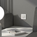 Рамка из стекла на 1 пост Senso белый soft-touch W0013101