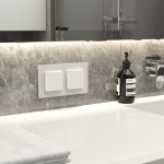 Рамка из стекла на 2 поста Senso белый soft-touch W0023101