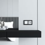 Рамка из стекла на 2 поста Senso черный soft-touch W0023108