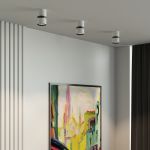 Светильник потолочный светодиодный 12W 4000К белый/чёрный 25049/LED