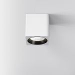 Светильник потолочный светодиодный 9W 4000К Matrix белый/черный 25051/LED