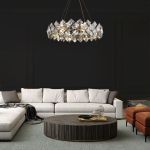 Умная подвесная хрустальная люстра 371 Strotskis Smart