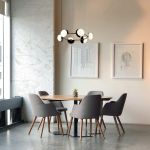 Умный подвесной светильник 70150/6 черный/латунь Smart