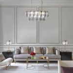 Умный подвесной светильник с хрусталем 365/10