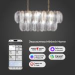 Умный подвесной светильник с хрусталем 365/10