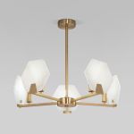 Умный потолочный светильник 60158/5 латунь