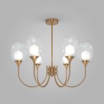 Умный потолочный светильник 70217/6 латунь